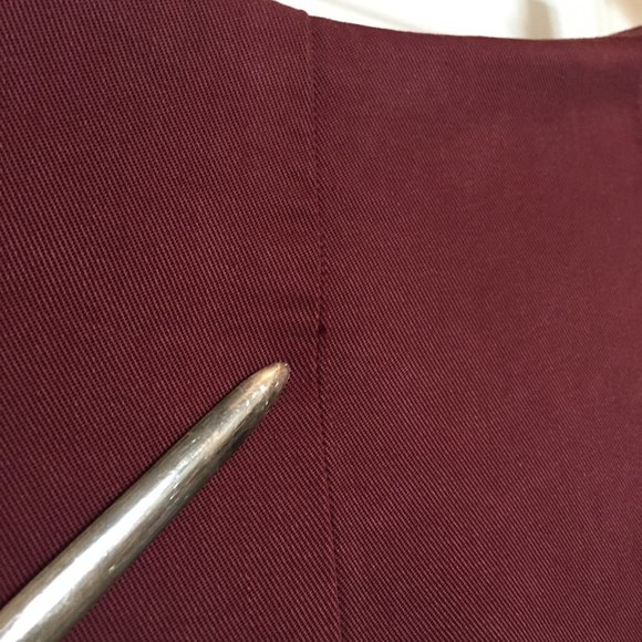 * SOLD* Amanda Moss Peggy Pant merlot - Picture 5 of 11